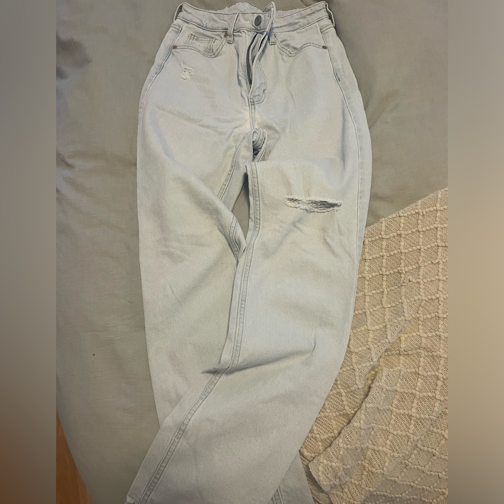 H&M light Jean and ash, small flare.
